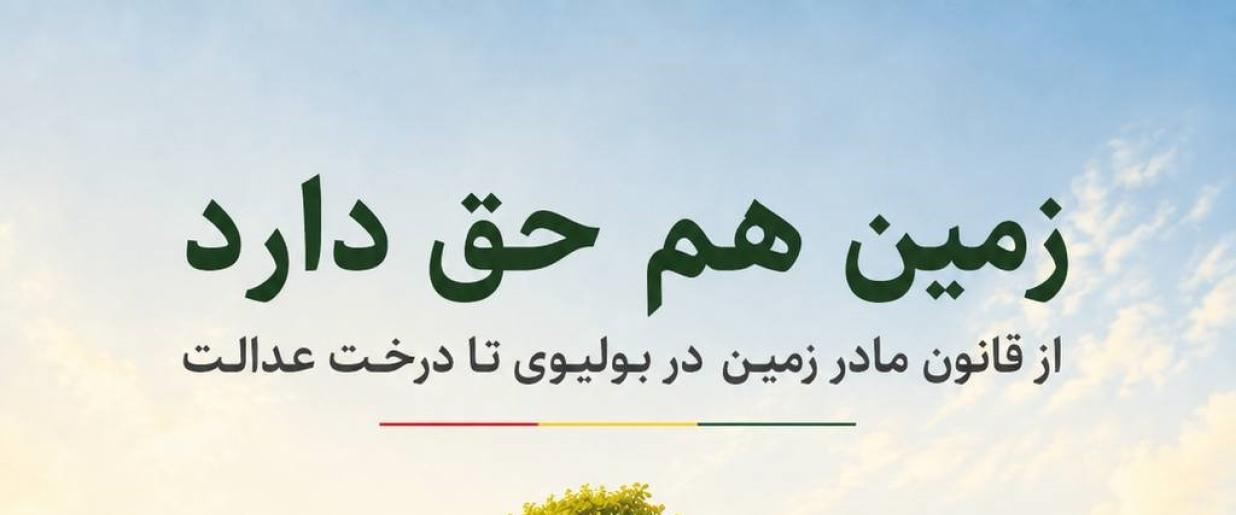 از قانون مادر زمین در بولیوی تا درخت عدالت