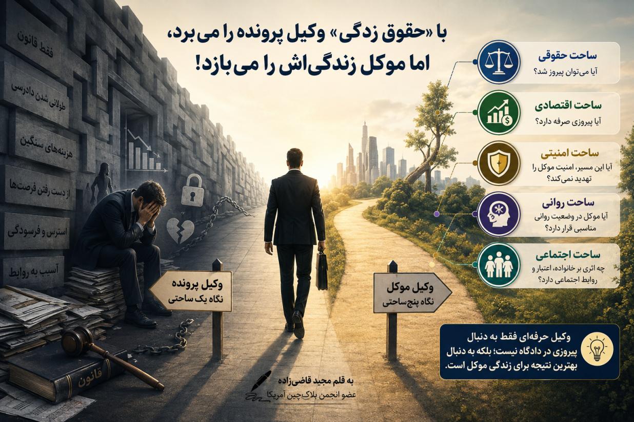 با «حقوق زدگی» وکیل پرونده را می‌برد، اما موکل زندگی‌اش را می‌بازد!